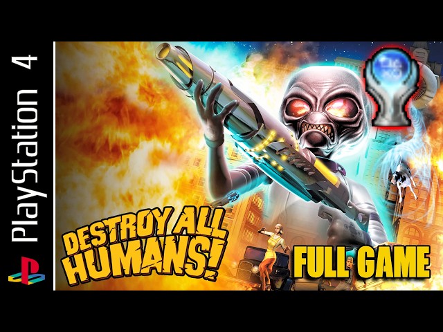 Destroy All Humans! (PS4) | Full Playthrough - With Commentary