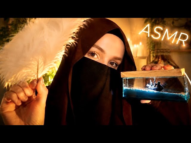 ASMR ВИЗУАЛЬНЫЕ ТРИГГЕРЫ паутинка корабль светлячки