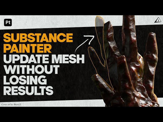 Substance Painter: How To UPDATE mesh WITHOUT Losing Result!