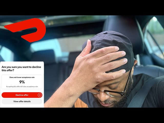 MY DOORDASH ACCEPTANCE RATE HIT ROCK BOTTOM + Is DoorDash bad now?