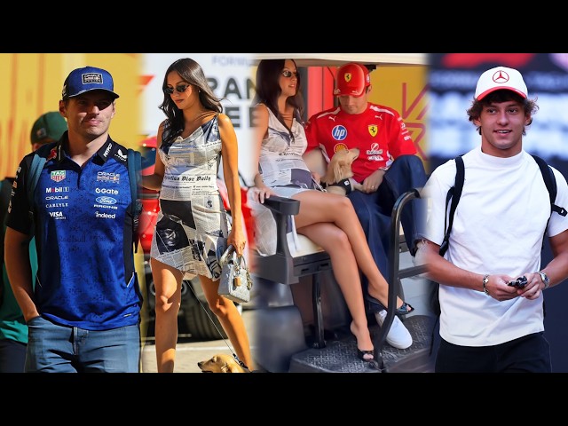 Max Verstappen arrives with his father Jos in Madrid | F1 Drivers arriving in style in Paddock BTS