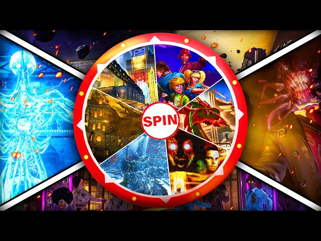 Spin a Wheel, Beat a Random Zombies Easter Egg (5 More Maps)