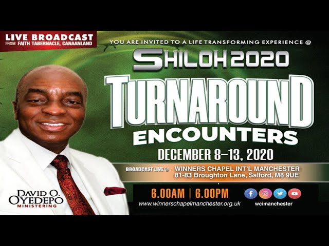 Shiloh 2020 | Turnaround Encounters | Day 1 | 8th Dec 2020 | Winners Chapel Manchester