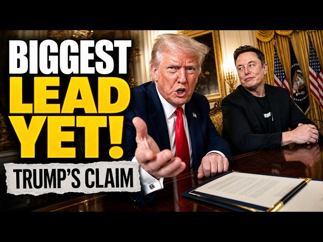 Trump just dropped America’s biggest lead claim, and the East Room chart made it hit harder