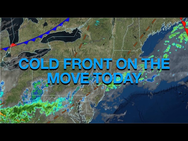 Cold Front On The Move Today