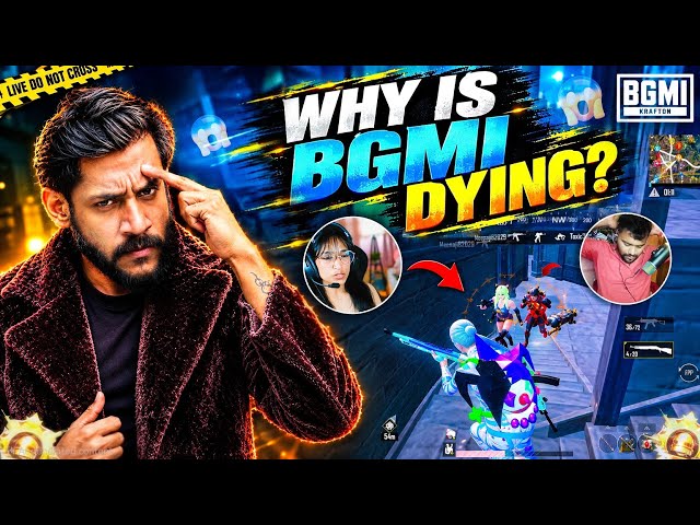BGMI Is “Dying” ?… Souvik D  Entered In Conqueror Lobby 🔥😱