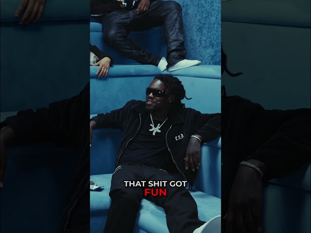 First Tour With Young Thug: A Wild Family Road Trip #shorts