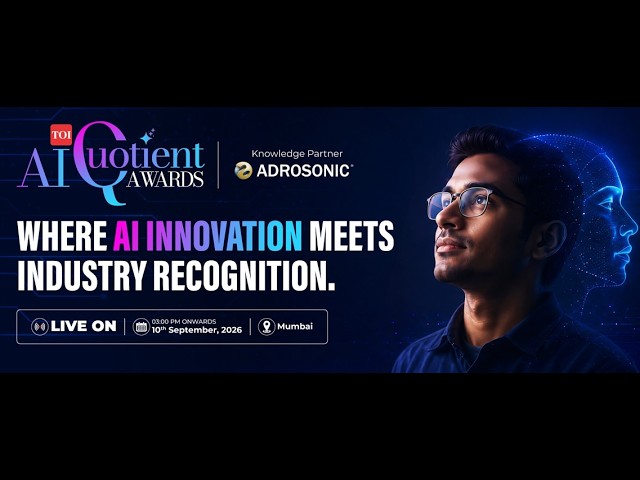 TOI AI Quotient Awards 2026 | Celebrating India’s AI Leaders & Innovators