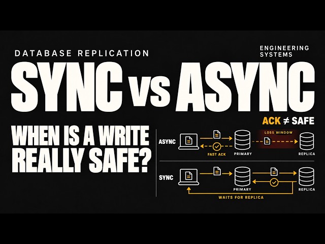 Synchronous vs Asynchronous Replication: When Is a Write Really Safe?