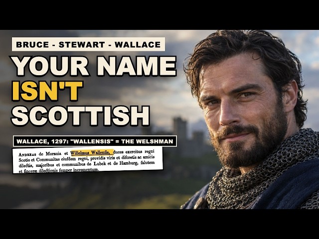 If Your Scottish Surname Is on This List, It Isn't Scottish. Even Braveheart's