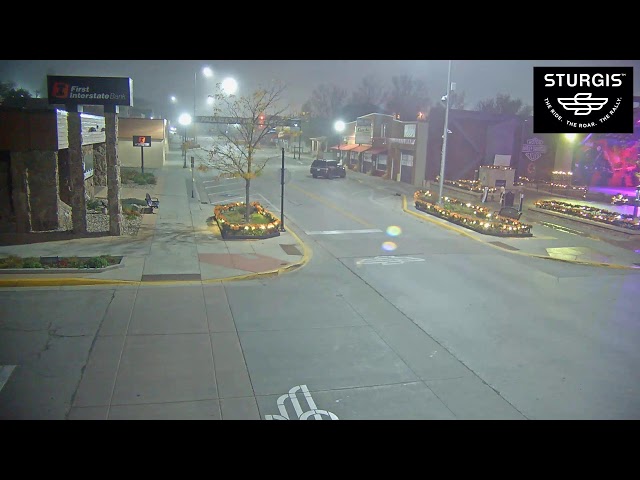 Live View from Hotel Sturgis on Main St. and Harley-Davidson Way in Sturgis SD