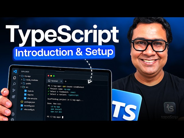 What Is TypeScript? + Complete Setup | Zero to Advanced #01