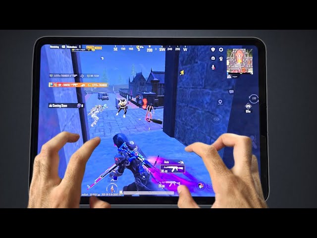 IPAD PRO M4 (120FPS DEVICE) 🔥 PUBGHANDCAM 🔥 IOS 26 Liquid Glass Update🔥 PUBG TEST 2025