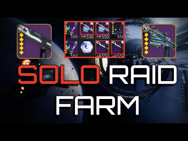 FAST Easy Solo Raid FARM | Deep Stone Crypt | Red Borders & T5 Gear | Destiny 2