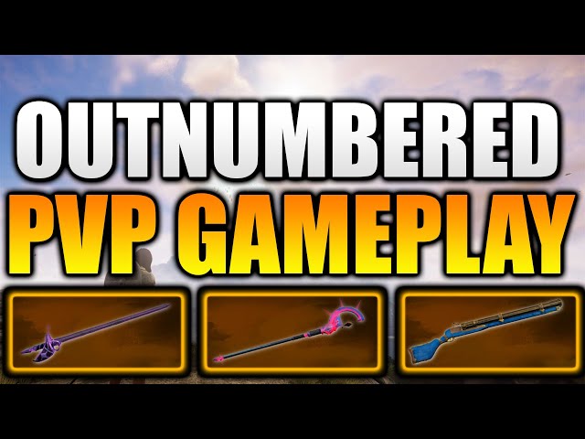 New World OUTNUMBERED Gameplay - Fire Staff PVP Gameplay & Rapier PVP Gameplay in New World MMO PVP!