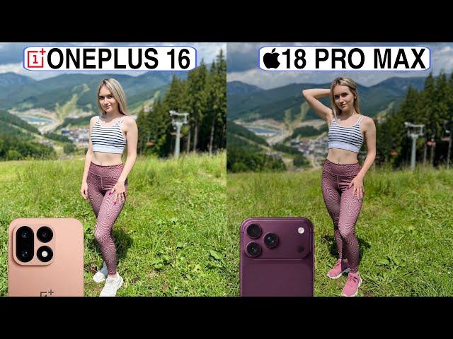 OnePlus 16 Vs iPhone 18 Pro Max Camera Test Comparison
