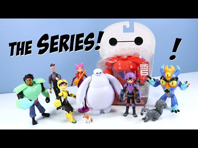 Big Hero 6 The Series Baymax Action Figures and Collection Toy Review