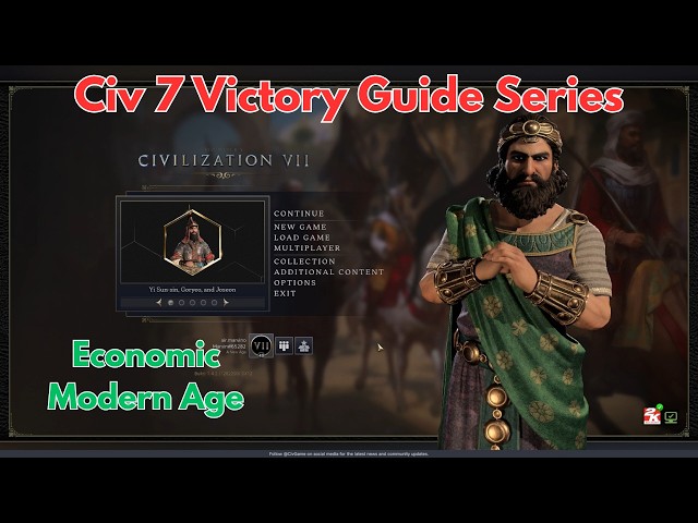 Civ 7 Economic Victory Guide (Modern Age) – Xerxes + British Build | Test of Time Update
