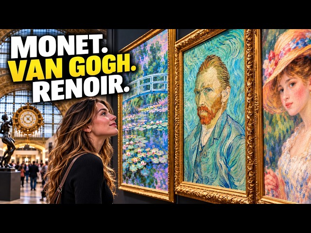 The Most Beautiful Museum in Paris? Musée d’Orsay Ultimate Virtual Tour 4K 60FPS