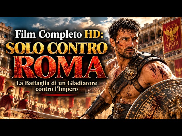 Film Completo HD: SOLO CONTRO ROMA | La Battaglia di un Gladiatore contro l'Impero