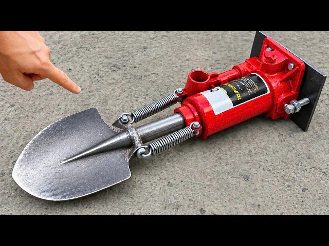 5 Million-View Inventions by a Welder! Turning a Broken Hydraulic Jack into a Million-Dollar Tool.