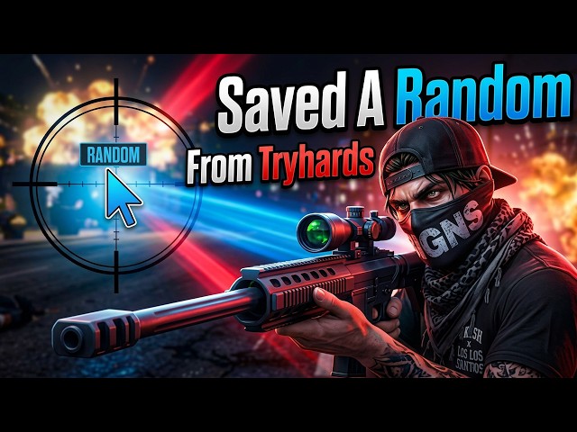 I Saved A Random From TryHard's | GTA Online