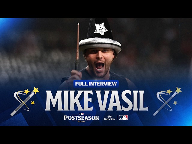 The MOST ELECTRIC INTERVIEW in baseball right now? White Sox magician Mike Vasil 🪄
