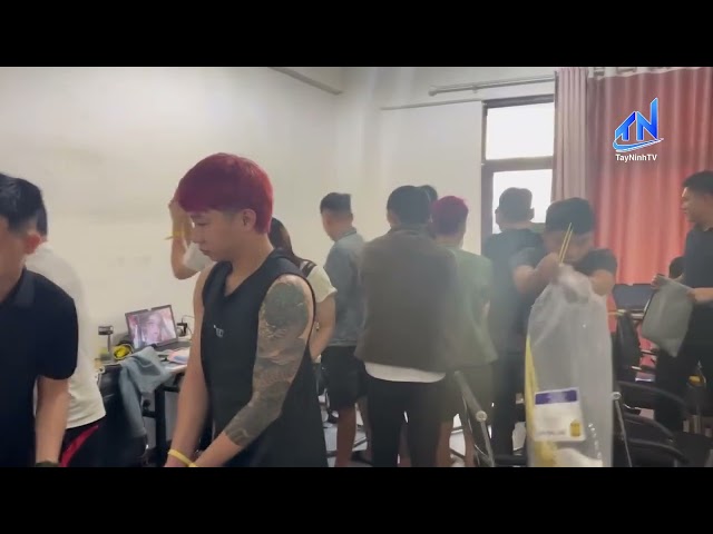Lao Cai Police Bust Transnational Fraud Ring in Laos | TayNinh TV