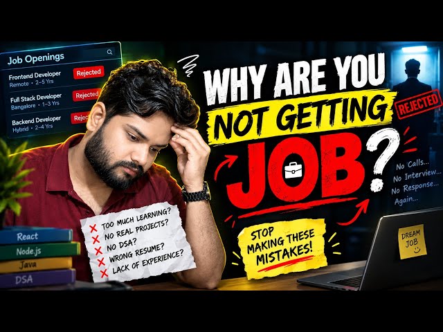 🔥 YOU’RE NOT GETTING A JOB — Here’s Why