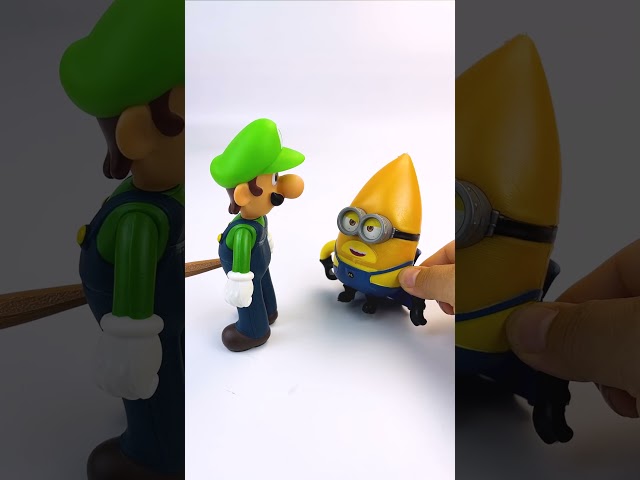 Unboxing Minions and Super Mario Bros Video | Stop Hitting from Behind #minions #mario #toys