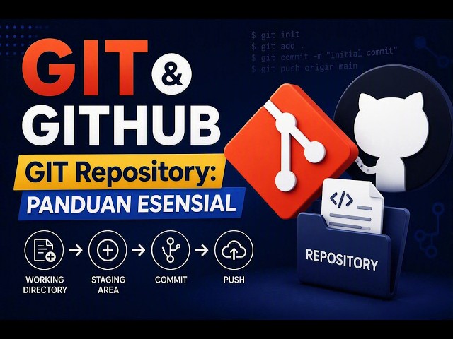 🔴Bedah Git & Github #03 | Git Repository: Panduan Esensial