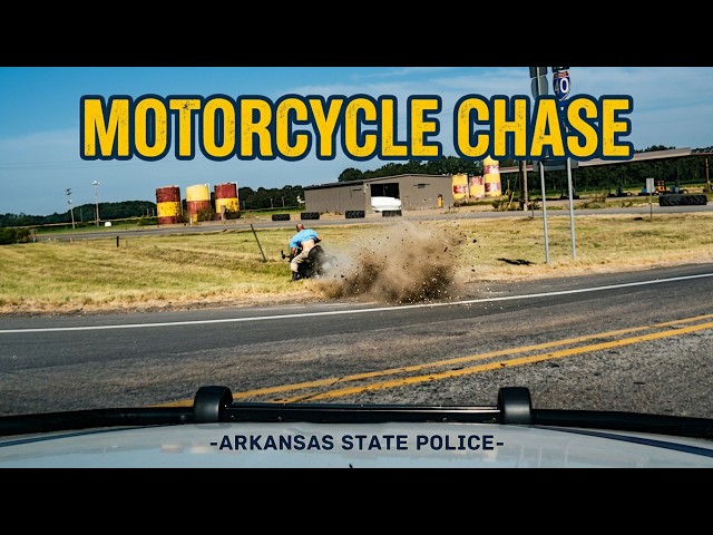 High-Speed Motorcycle Chase Ends with Ditch Crash and Emergency Narcan #pursuit #chase