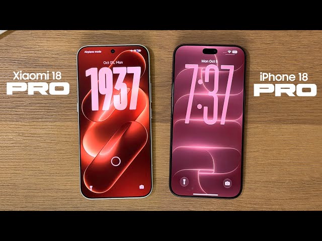 Xiaomi 18 Pro Max vs iPhone 18 Pro Max - SPEED TEST!