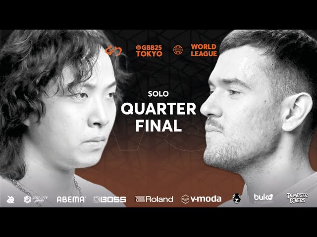 CODFISH 🇦🇺 vs KAJI 🇯🇵 | Grand Beatbox Battle 2025: World League | Solo Quarter Final