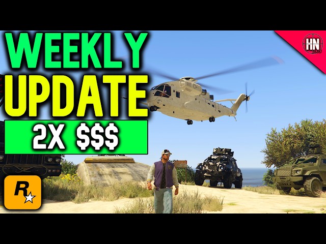 GTA 5 UPDATE | BUNKER BONUS, FREE BUNKER & MORE!