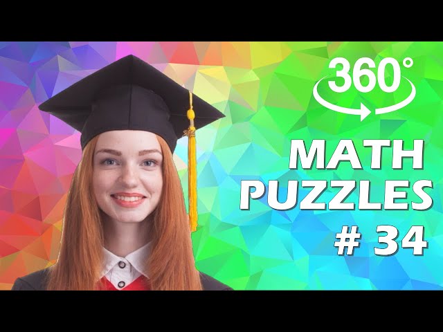 Math Quiz | Math Puzzles | 360°VR #34