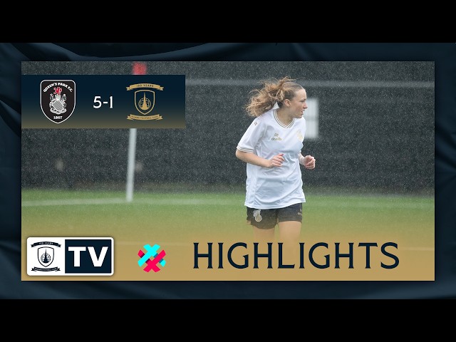 Highlights | Queen's Park WFC 5-1 Falkirk FC Women | Defeat away from home.