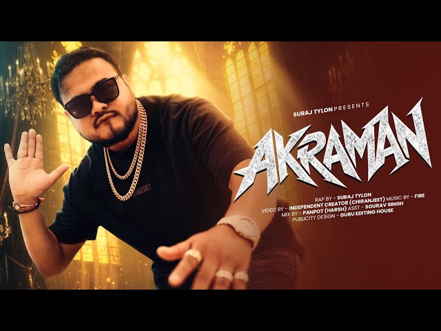 AKRAMAN  | SURAJ TYLON | Official Rap Song | Jharkhand Hip Hop 2026
