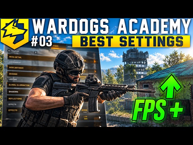 ULTIMATE WARDOGS SETTINGS GUIDE! Before & After Comparisons Benchmarked (Performance + Quality)