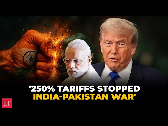 'Told them we will put 250% tariffs..': Trump revives claim he ended India-Pak conflict with tariffs