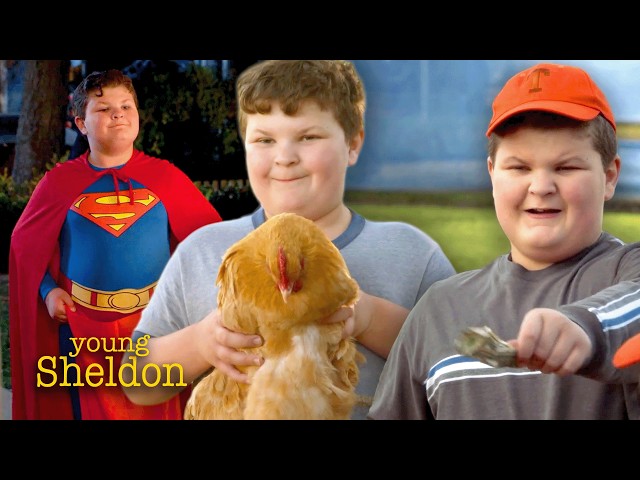 The Silliest of Billy Sparks: Part 1 | Young Sheldon Compilation