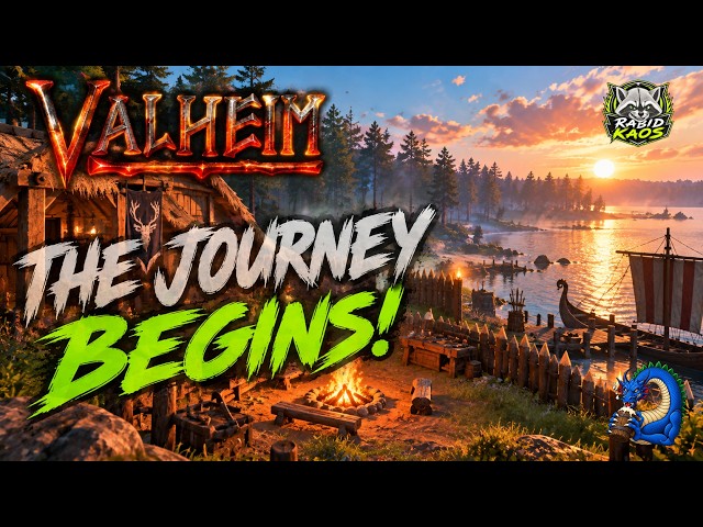 Our Viking Adventure BEGINS! | Valheim 1.0 w/ DDG