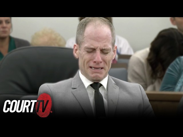 Caleb Flynn Seems to Mouth ‘Oh My God’ While Autopsy Photos Shown