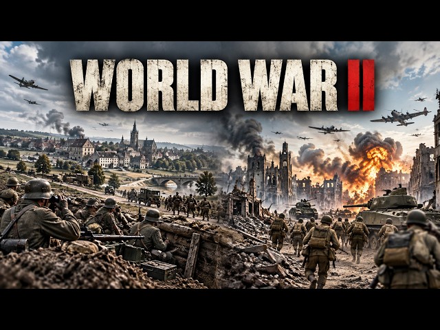 The Entire History of the World War II in 28 minutes