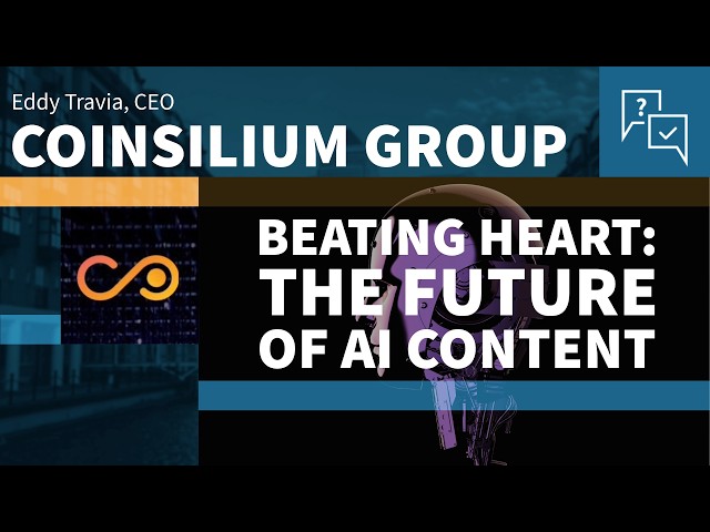 Coinsilium Backs Generative AI Platform BeatingHeart