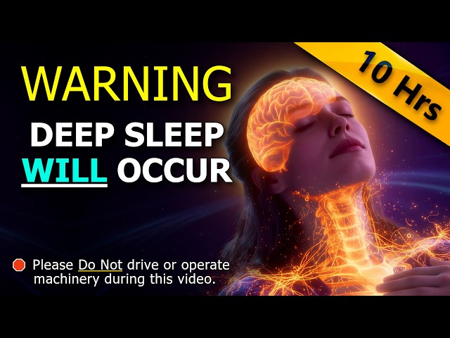 SHUTS DOWN Overthinking for 10 Hours Straight (60Hz EMDR Bilateral & Binaural Beats)