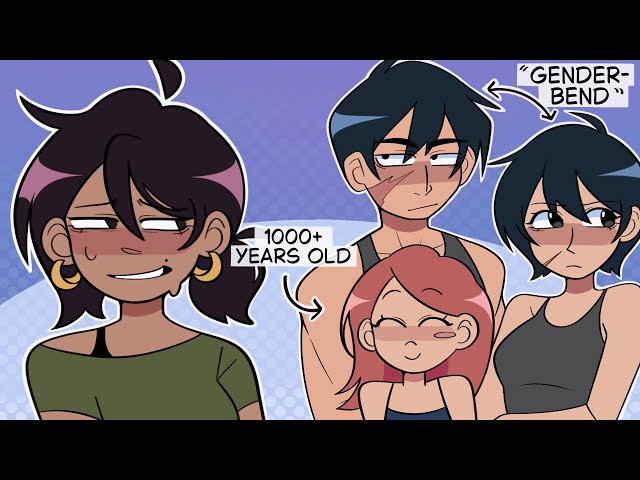 Art and Story tropes I find annoying // (art+ commentary)