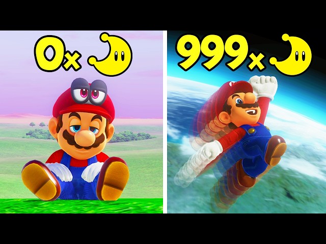 Super Mario Odyssey but Every Moon Makes Mario Jump Higher