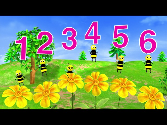 Number 6 Song + More Nursery Rhymes & Kids Songs - ABCs and 123s | Learn with Little Baby Bum