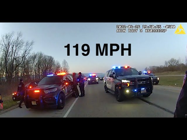 Extreme Chase of Homicide Suspect
